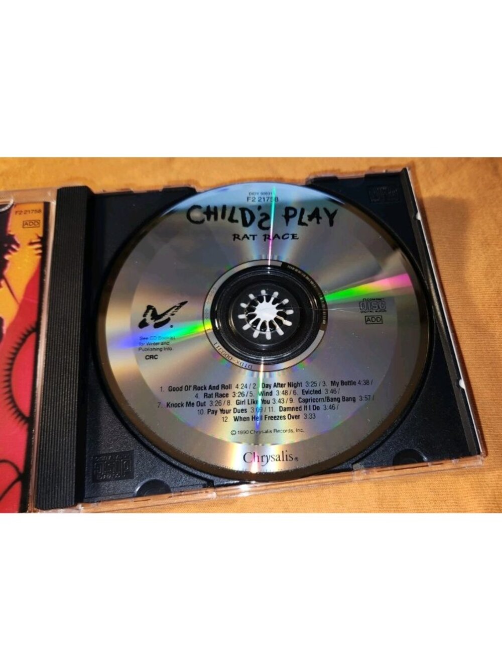 CHILDS PLAY cd RAT RACE - Picture 4 of 4
